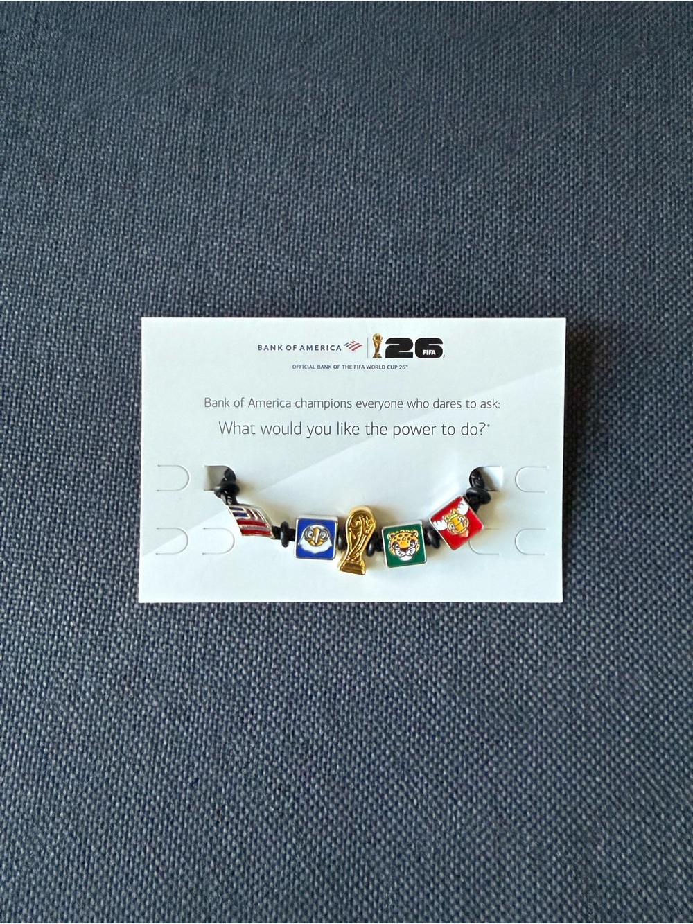 Bank of America FIFA World Cup 2026 Collectible Charm Bracelet